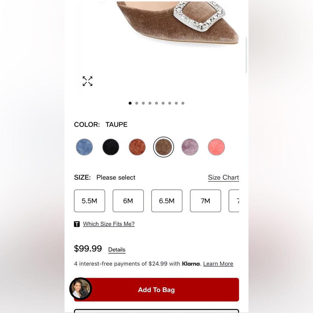 NEW NEVER WORN Kitten Heel by Journee Collection - Picture 2 of 2